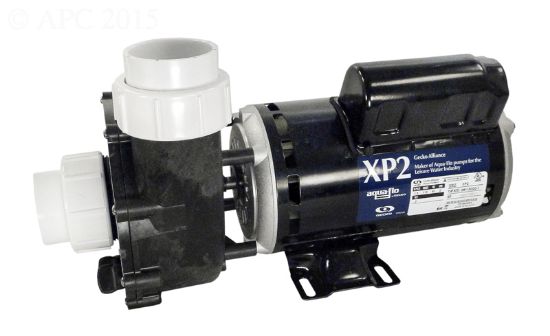 Gecko Alliance Hot Tub Replacement Pump XP2 3 HP 230 V 2 Spd 48Y Flomaster 13.1 3.3 AMP 2-Inch Side Disch No Cord Aquaflo Gecko 06130395 - 2040: - 06130395-2040