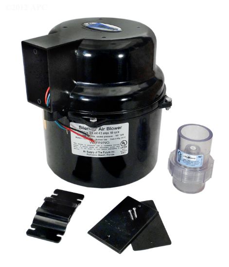 Air Supply Of The Future Inc Hot Tub Silencer Outdoor Air Blower With Check Valve Air Supply - 6316220