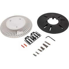 Paramount Main Drain Grate, SDX2, Concrete, White