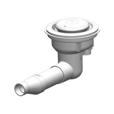 Paramount MDXR3 Adjustable Safety Drain w/o Sump - Concrete, Black