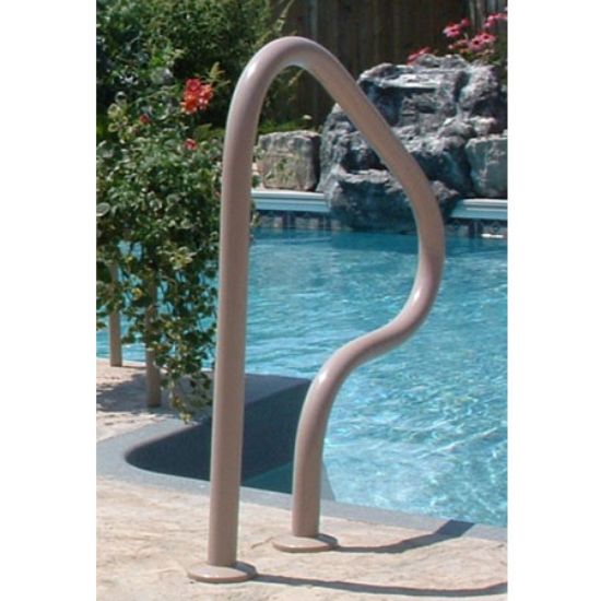 Saftron Manufacturing Llc Safrton Return To Deck Taupe Handrail - P-326-RTDT
