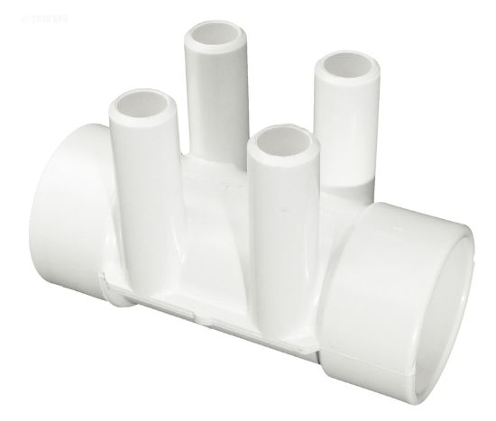 Waterway Manifold 1.5INSLIP (4) Port SHURE-GRIP Smooth - 672-4140B