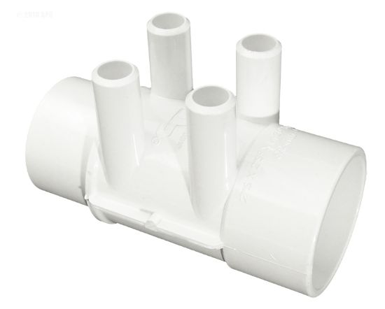 Manifold 2-Inch Slip X 2-Inch Spg 4 3/4-Inch Ports Waterway - 672-4160B