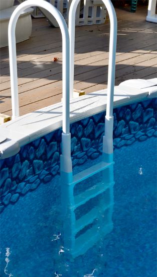 Main Access Llc Pro Series Above Ground Pool Ladder White 48IN To 54IN Pools Main Access - 200300