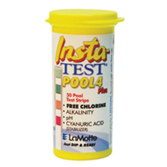 Lamotte Co Insta Test Pool 4 PLUS 12X50 Strips Per Bottle - 3032-BC-12
