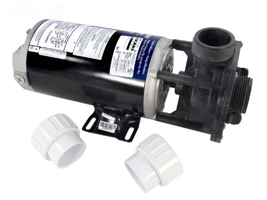 Gecko Alliance Pump Fmcp 1 HP 115 V 2 Spd 48Y Flo Master 9.8 3.8 AMP 1 1/2-Inch Ctr Disch No Cord Aquaflo Gecko - 02610000-1010
