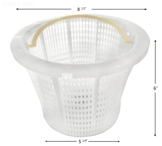 Aladdin Equipment Co Swimming Pool Skimmer Basket Pentair American Admiral S20 85014500 Plastic Btm 5 1/4-Inch Top 8 1/2-Inch B - 200 Generic - B-200