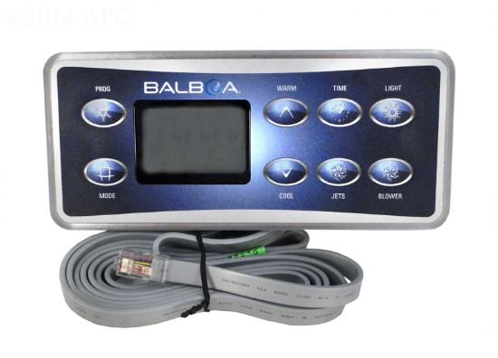 Balboa Top Side Keypad Serial Deluxe Digital K286 51575 - 51058-01