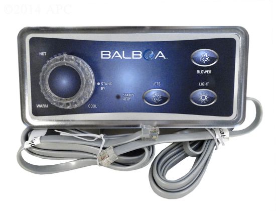 Balboa Keypad Duplex 3 Button w/ Knob - 51221