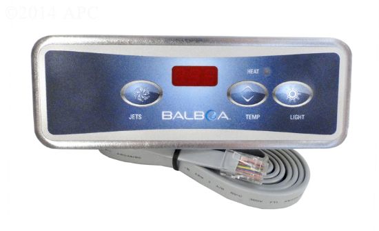 Balboa Keypad Lite Duplex Digital LED P T L Generic For BB54216 - 54105