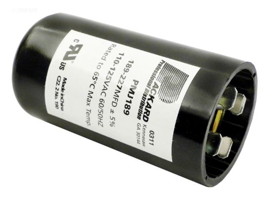 Us Seal Manufacturing Start Capacitor 189 - 227 Mfd 110 - 125 VAC - BC-189