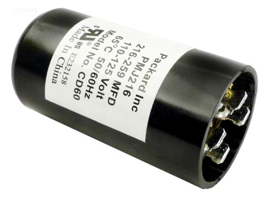 Us Seal Manufacturing Start Capacitor 216 - 259 Mfd 110 - 125 VAC - BC-216