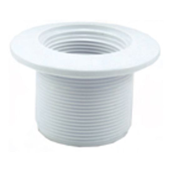 Custom Molded Products Inc. Gunite Pool I/O Fitting Wht 1.5INSKT X 1.5FIP X 2-Inch Mip - 25523-000-000