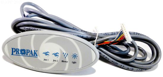 Keypad Aux Mclass w/ Overlay P P B L Gecko Tsc - 3 - GE1 - BDLTSC3GE1