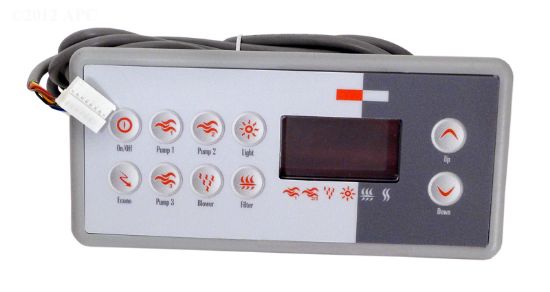 Keypad w/ Overlay Mclass TSC8 Tsc - 8 - 10K - GE1 Gecko - BDLTSC810K