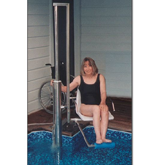 Aquatic Access Inc. I/G Automatic Water Powered Lift W/ 135 Clockwise Seat Rotation - IGAT180/135