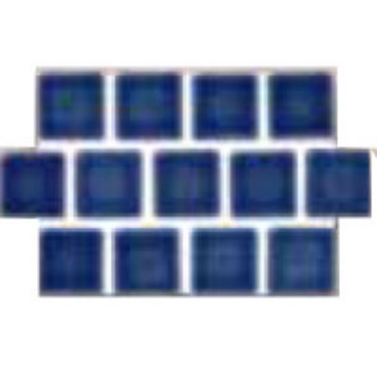 Master Tile Harmony 100 Navy Blue 1-Inch X 1-Inch 25 Sheets 25 SF/ Ctn Glazed Mastertile - MASHM140