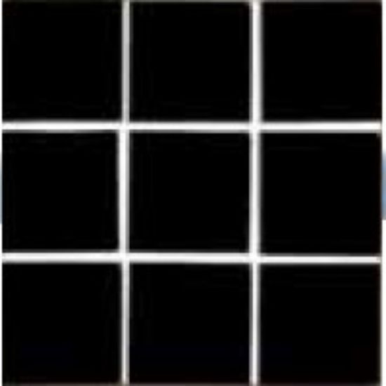 Master Tile Harmony 200 Black 2-Inch X 2-Inch 20 SF/ Ctn Glazed Mastertile - MASHM209