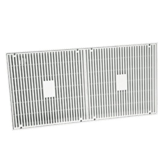 Neptune-Benson Swimming Pool Main Drain Lawson 18INX36IN Frame And Grate White Mld - Fg - 1836 - W1 - MLD-FG-1836-W1