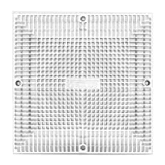 Neptune-Benson Lawson 9INX9IN Frame And Grate White 2 Pack - MLD-FGD-0909-2W