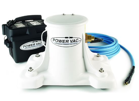 Power Vac Corporation Inc Power Vacuum 2100 With 40' Cord With Battery Case 2 Filter Bags 1 Charge Plug - 002-D-40