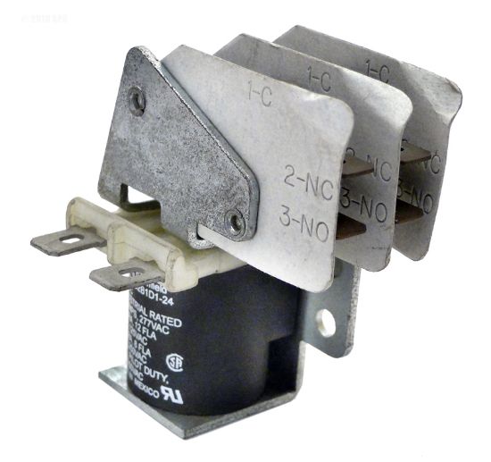 Wes Garde Components Relay Dpdt 20A 24VDC Coil - S87R11D2B1D1-24