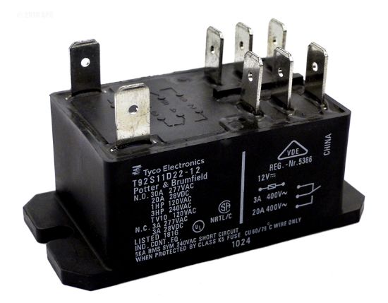 Wes Garde Components Relay Dpdt 30A 12VDC Coil 5-00-0051