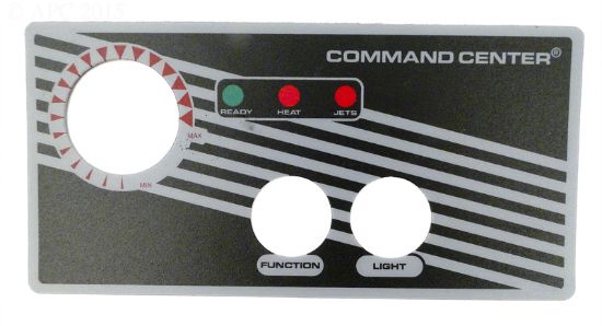 Label For 2 Button Topside Control Without Display Tecmark - 30214BM