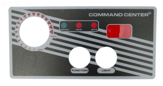 Label For 2 Button Topside Control With Display Tecmark - 30215BM