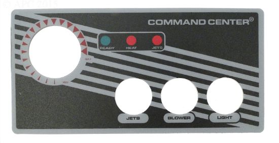 Label For 3 Button Topside Control Without Display Tecmark - 30216BM