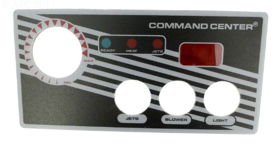 Label For 3 Button Topside Control With Display Tecmark - 30217BM