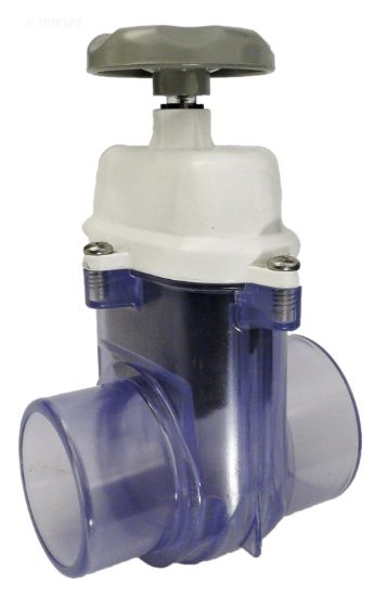 Waterway Gate Valve 2 1/2INSX2 1/2-Inch Spg White - 600-2300