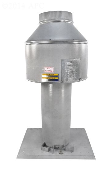 Raypak Indoor Stack R265A 7IN - Kit - 6697