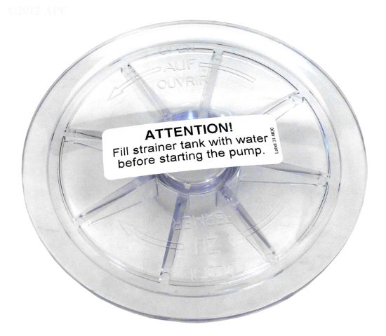 Speck Pumps Lid For Model 72 Speck Pump - 2901116010