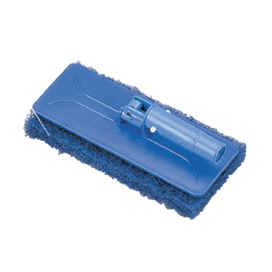 A&B Brush Mfg. Corp Medium Duty Unpackaged 12/CS With Plastic Handle Repla. Pads - 8011