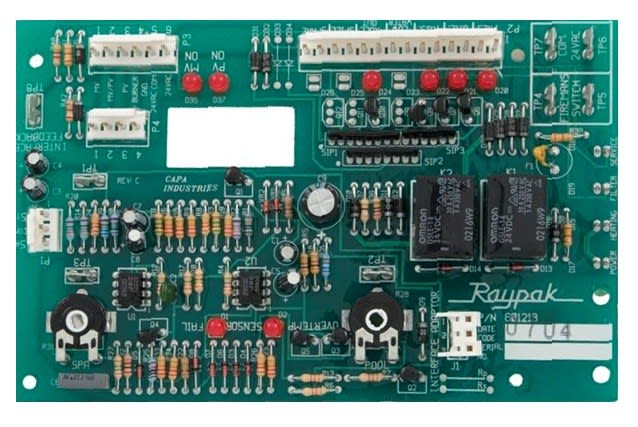 Raypak Genuine OEM PC Control Board, IID