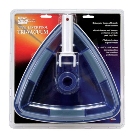 Blue Devil Industries Triangle VAC Head With Brushes - BD5603C