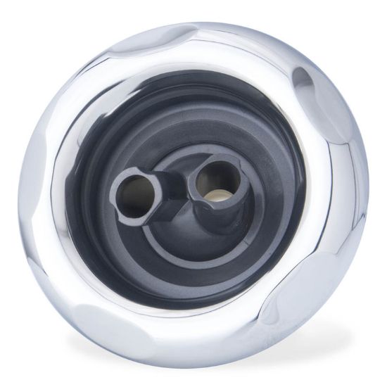 Custom Molded Products Inc. Jet Internal 500 Series Typhoon 5-Inch Dia Dual Roto Gray Stainless Steel 5 Scallop - 23452-312-900