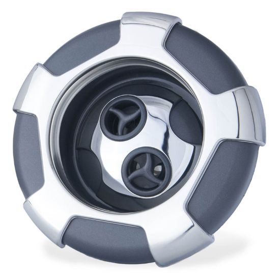 Custom Molded Products Inc. Jet Internal 500 Series Typhoon 5.25-Inch Dia Crown Series Stainless Steel/GRAPHITE Gray - 23456-062-700