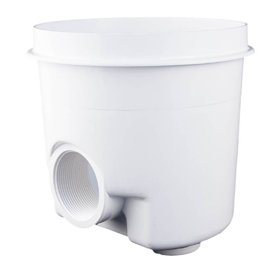 Custom Molded Products Inc. Gunite / Concrete Pool Main Drain White 25520 - 000 - 000 - 25520-000-000