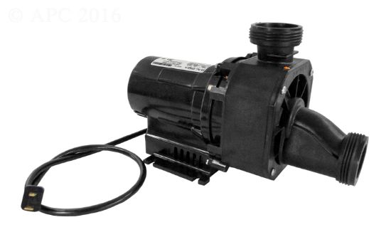 Xylem Inc. Jetted Bath Tub Replacement Pump Gemini Ii NR4AC 120 V 12 AMP 1SPD 1.5 HP With Cord & Air Switch
