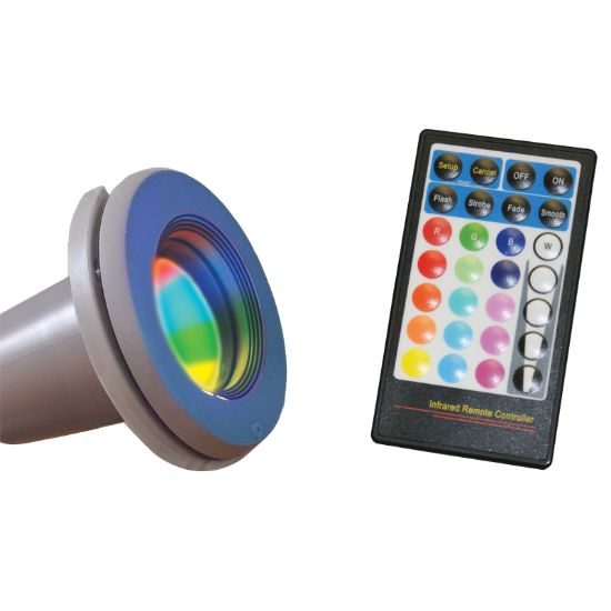 Innovaplas High Output Crysta - Lite Color R.g.b LED Light With Remote - 9075-RGBR