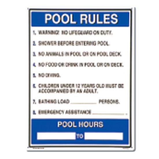 Poolmaster General Commercial Pool Rules - 40326