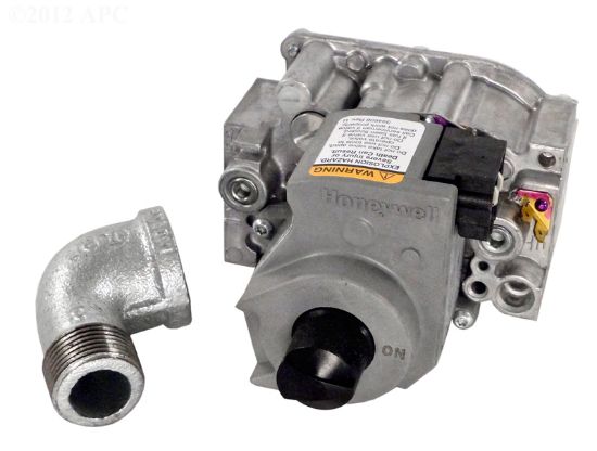 Jandy Gas Valve Natural Gas With Street Elbow - R0455200