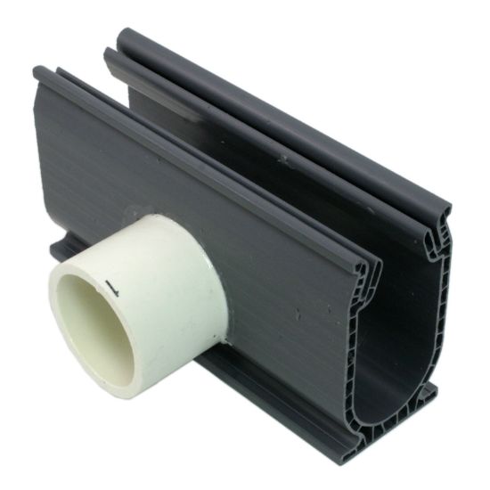 Stegmeier Corporation Side Adapter Frontier Neutral Color For Deck Drain Stegmeier - SDDSA