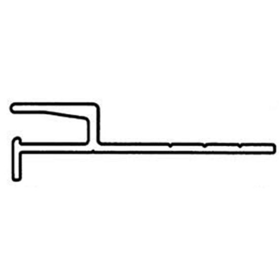 Cardinal Corporation T2 Gray Notched 8' - 15 Pc - T2G-N08X15