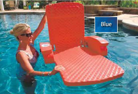 Trc Recreation Lp Super Soft Adjustable Recliner Blue - 6400026