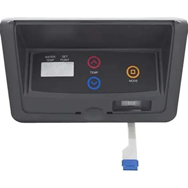 013491F Raypak Heater Control Bezel & Switch Decal | After 5/2011 Models