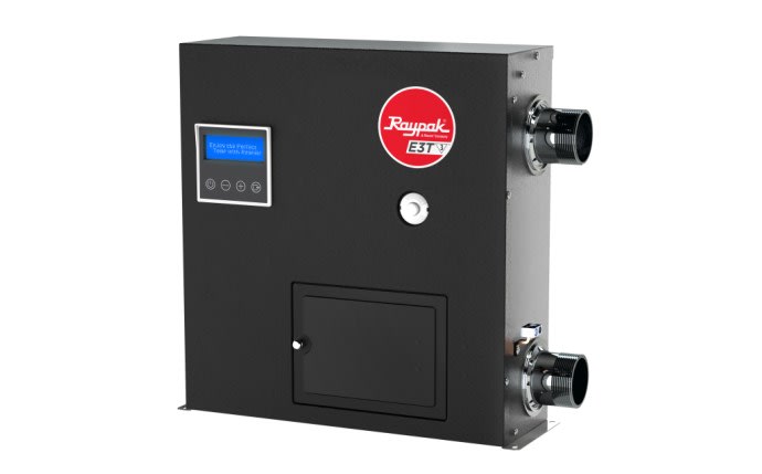 Raypak E3T ELS-R-0045-4-TI Electric Pool and Spa Heater 3-Phase 45KW 480V