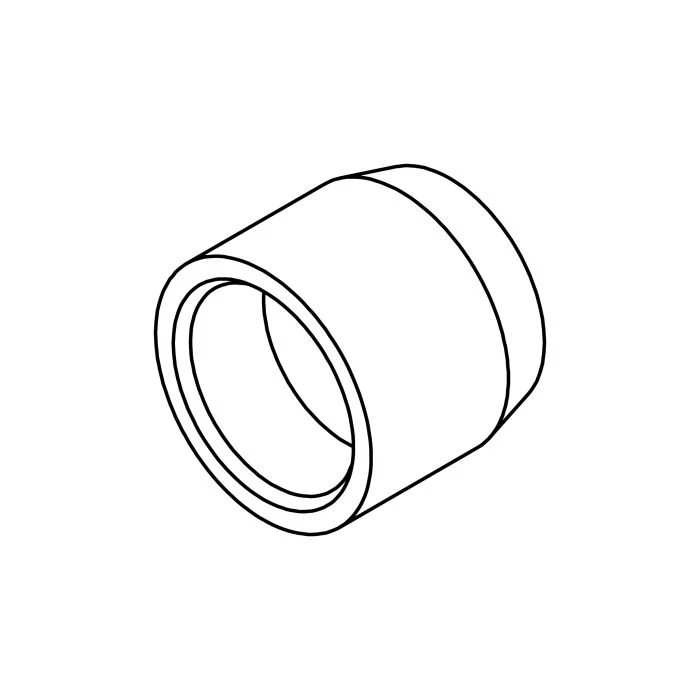 0419-32 , 32 NO FLARE TUBE SLEEVE 2″